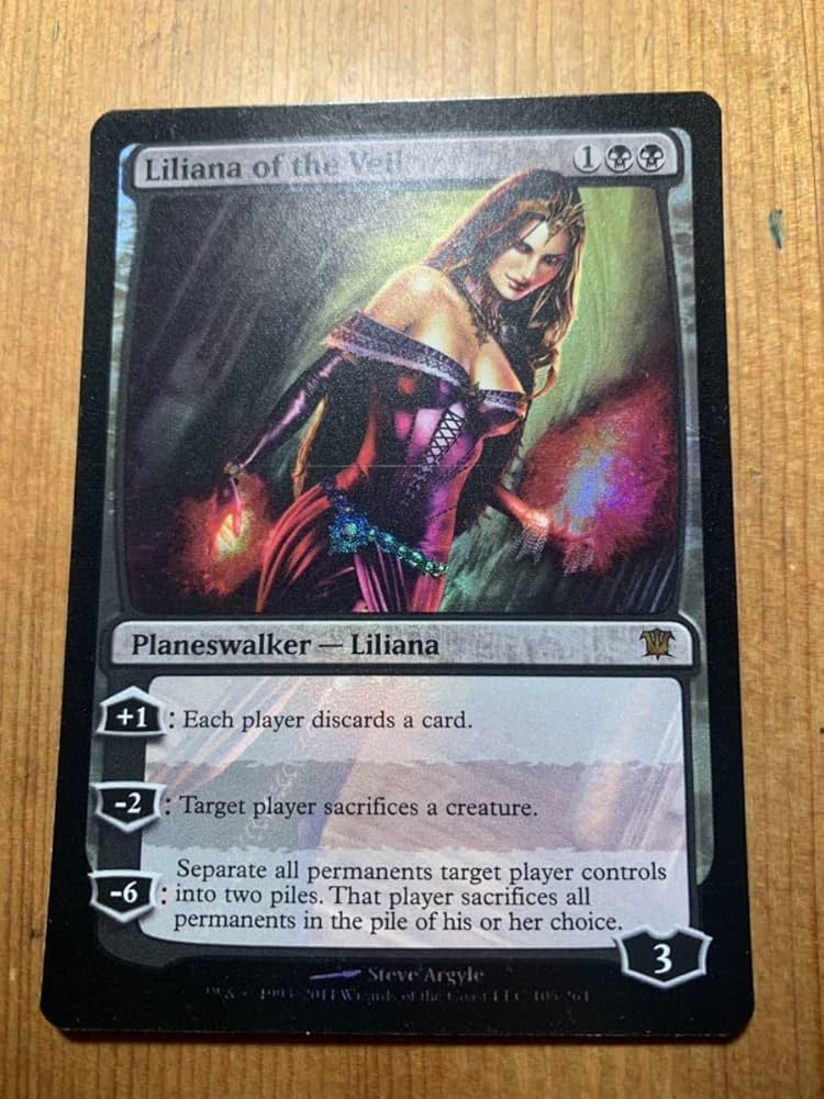 ☆MTG ヴェールのリリアナ イニストラード版 foil（MTG ヴェール